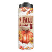 Im A Fall Kinda Girl Thermosbecher (Vorderseite)