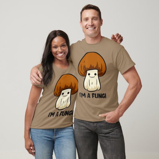 Im A Fun Typ Fungi Mushroom Mycology Mushrooms T-Shirt (Unisex)