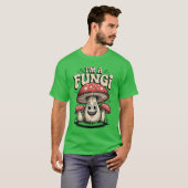 Im A Fungi Funny Mushrooms Fun Guy Pun Biology Fun T-Shirt (Vorne ganz)