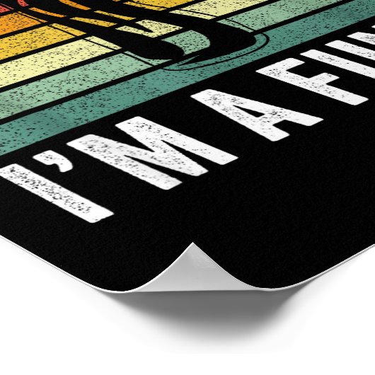 I'm A Fungi Shirt Funny Mushrooms Fun Guy Pun Biol Poster (Ecke)