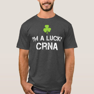 im a glücklich crna, St Patricks Day, Krankenschwe T-Shirt