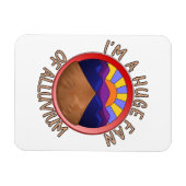 I'm a Huge Fan of Auen Geology Pun Magnet (Horizontal)