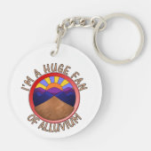 I'm a Huge Fan of Auen Geology Pun Schlüsselanhänger (Rückseite)