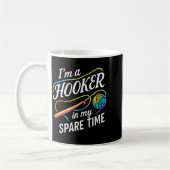 I'm A In My Spare Time - Funny Crochet Lovers Kaffeetasse (Links)