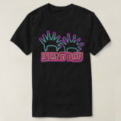 Im a Island Boy Island Boy Ima Just Island Boy T-Shirt (Design vorne)