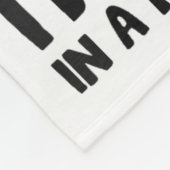 I'm A Koala In A Human Costume Funny Koala Fleecedecke (Ecke)