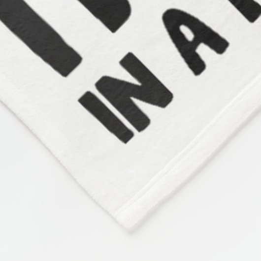 I'm A Koala In A Human Costume Funny Koala Fleecedecke (Ecke)