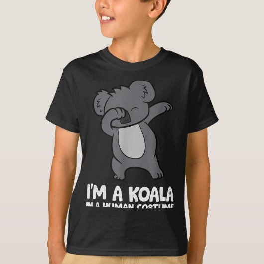 I'm A Koala In A Human Costume Funny Koala T-Shirt (Vorderseite)