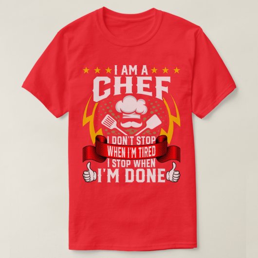 Im a Koch Cook Sous Koch Kulinarischer Koch Cuisin T-Shirt (Design vorne)
