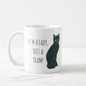 I'm a Lady, Not a Tramp Mug -for Cat Lovers Kaffeetasse (Links)