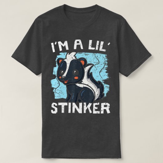 Im A Lil Stinker Wildlife Animal Skunk Whisperer T-Shirt (Design vorne)