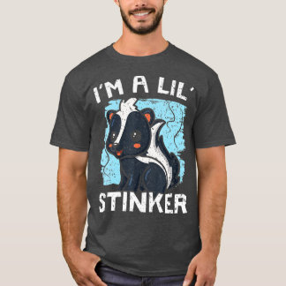 Im A Lil Stinker Wildlife Animal Skunk Whisperer T-Shirt