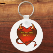 I'm a little devil schlüsselanhänger (Vorderseite)