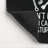 Im A Mechanic Cant Fix Stud Funny Car Auto Garage  Mousepad (Ecke)
