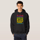 I'm A Mom Who Likes Gangsta Rap Music Gangsta Rap Hoodie (Vorne ganz)