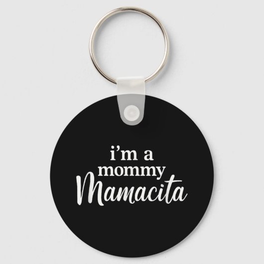 Im A Mommy Mamacita Funny Huda Liebe Inspiriert Is Schlüsselanhänger (Vorderseite)