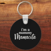 Im A Mommy Mamacita Funny Huda Liebe Inspiriert Is Schlüsselanhänger (Vorderseite)