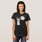 I'm A No Drama....White Mama Llama Mothers Day Lla T-Shirt (Vorne ganz)