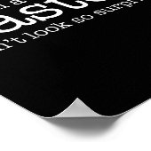 I'm A Pastor. Don't Look So Surprised. Funny Gift Poster (Ecke)