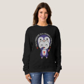 I'm A Penguin In A Human Costume Penguins Animal C Sweatshirt (Vorne ganz)
