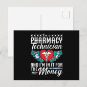 I'm A Pharmacy Technician Medicine Tech Pharmacist Postkarte (Vorne/Hinten)