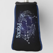 Im A Pisces Zodiac.Trendy Pisces Zodiac Sign Golf Headcover (Rotieren 90)