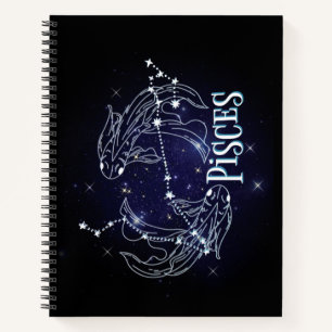 Im A Pisces Zodiac.Trendy Pisces Zodiac Sign Notizblock