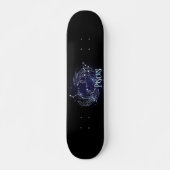 Im A Pisces Zodiac.Trendy Pisces Zodiac Sign Skateboard (Vorne)