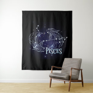 Im A Pisces Zodiac.Trendy Pisces Zodiac Sign Wandteppich