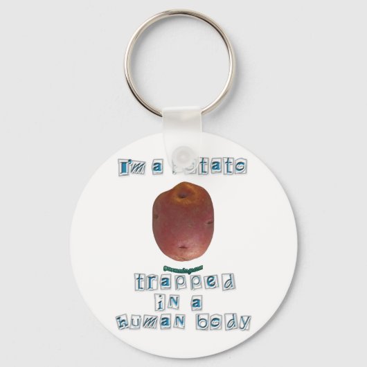 I'm a Potato Schlüsselanhänger (Vorderseite)