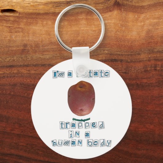 I'm a Potato Schlüsselanhänger (Vorderseite)
