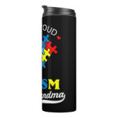 I'm A Proud Autism Great Grandma - Perfect for gra Thermosbecher (Nach rechts gedreht)