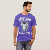 Im A Raccoon Funny Animal Gift im Mülleimer Panda T-Shirt (Vorne ganz)