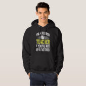 I'm A Retired Teacher  Not Have At Work Retro Pres Hoodie (Vorne ganz)
