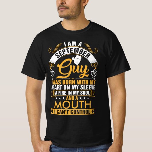 Im A September Guy Tshirt (Vorderseite)