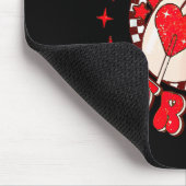 I'm A Sucker For You Candy Heart Love Happy Valent Mousepad (Ecke)