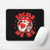 I'm A Sucker For You Candy Heart Love Happy Valent Mousepad (Mit Mouse)