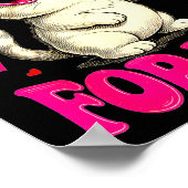 I'm A Sucker For You Valentines Day Funny Cat Love Poster (Ecke)