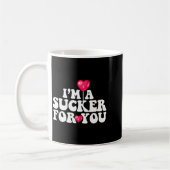 Im A Sucker For You Valentines Day Pun Matching Co Kaffeetasse (Links)