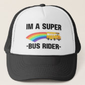Im A Super Bus Rider Truckerkappe (Vorderseite)