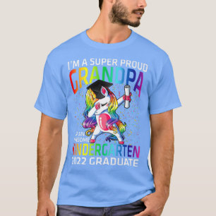 I'm A Super Proud Grandpa Of An Awesome Kindergart T-Shirt