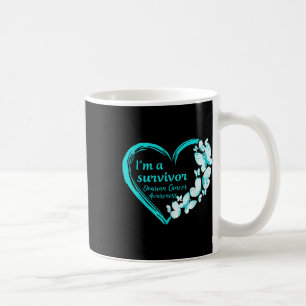 Im A Survivor Butterfly Ovarialkarzinom Bewusstsei Kaffeetasse