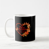 I'm A Survivor Heart Disease Awareness Red Butterf Kaffeetasse (Links)