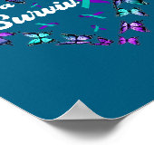 I'm A Survivor Suicide Prevention Awareness Butter Poster (Ecke)