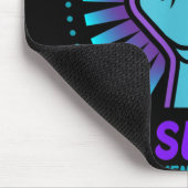 Im a Survivor Suizidprävention Bewusstsein Mousepad (Ecke)