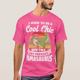 Im A Tiny Persons Mamasaurus T Rex Familie Matchin T-Shirt