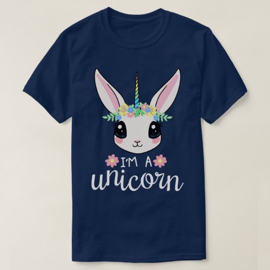 Im A Unicorn T-Shirt (Design vorne)