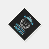 Im A Urologist Doctor Urology Beruflich Gift Serviette (Ecke)
