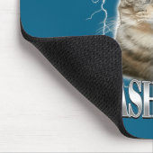 I'm About To Crash Out Funny Staring Cat Brainrot Mousepad (Ecke)