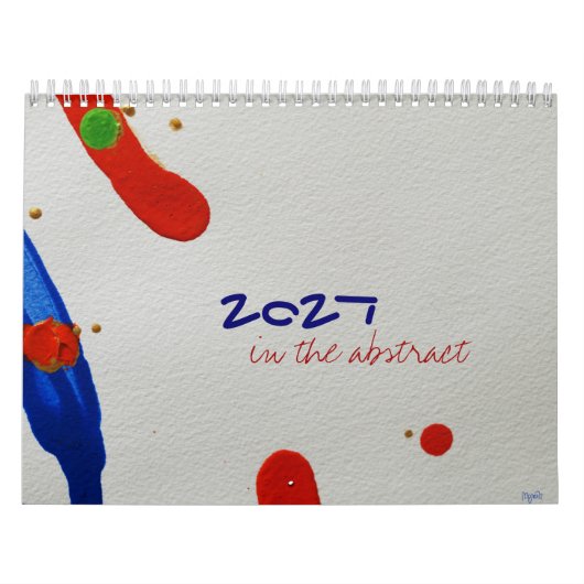Im Abstract 2027 Kalender (Titelbild)